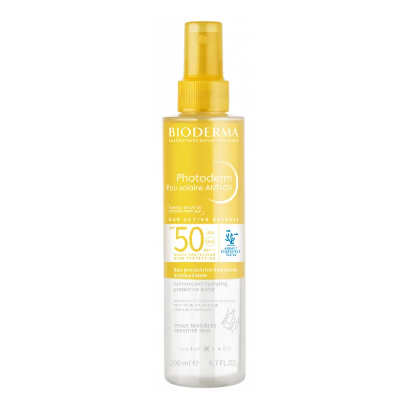 Apa de protectie solara ANTI OX Photoderm, SPF50, 200ml, Bioderma — preț și oferte