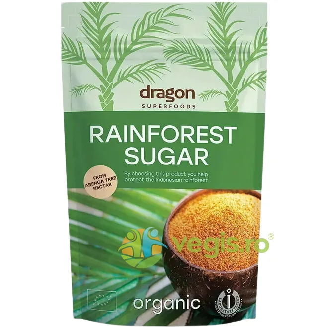 Zahar din Palmier Ecologic/Bio 250g Dragon Superfoods — preț și oferte