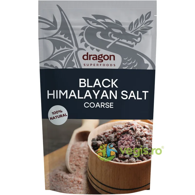 Sare Neagra de Himalaya Grunjoasa 250g Dragon Superfoods — preț și oferte