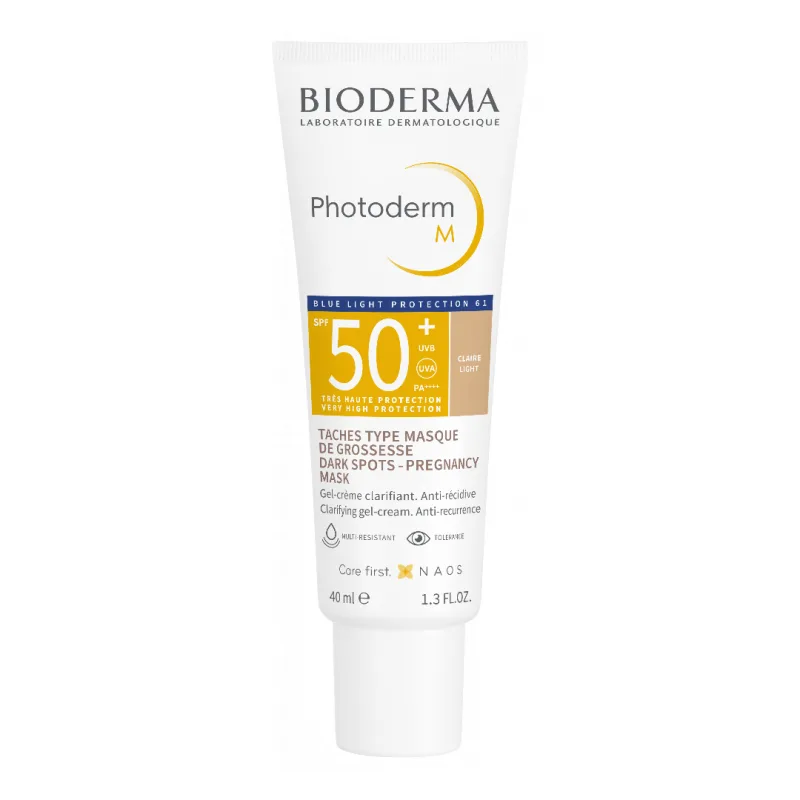 Gel crema corectoare Photoderm M, SPF50+, deschis, 40 ml, Bioderma — preț și oferte