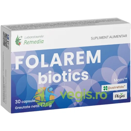 Folarem Biotics 30cps REMEDIA — preț și oferte