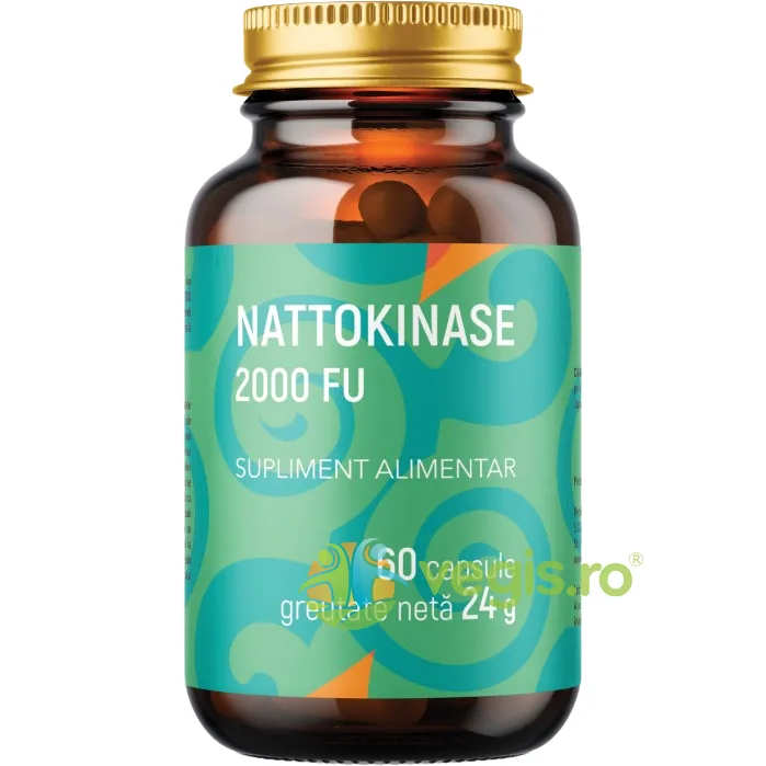 Nattokinase 2000 FU 60cps REMEDIA — preț și oferte