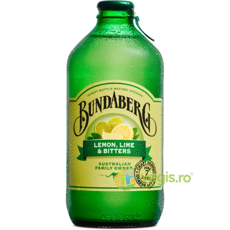 Bautura Carbogazoasa Lemon Lime & Bitters Bundaberg 375ml — preț și oferte