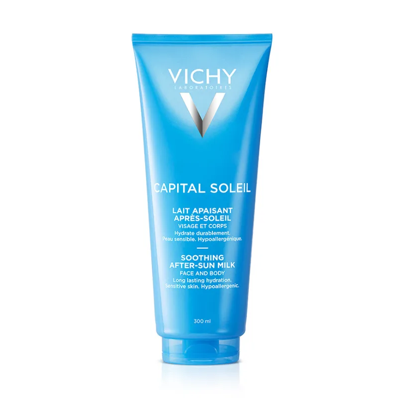 Lapte-gel hidratant dupa plaja Capital Soleil, 300ml, Vichy — preț și oferte