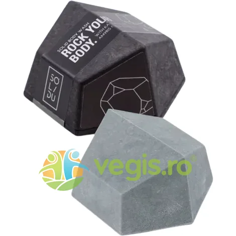 Sapun Solid pentru Corp cu Argila Caolinica, Salvie si Ulei de Masline 70g SOLIDU — preț și oferte