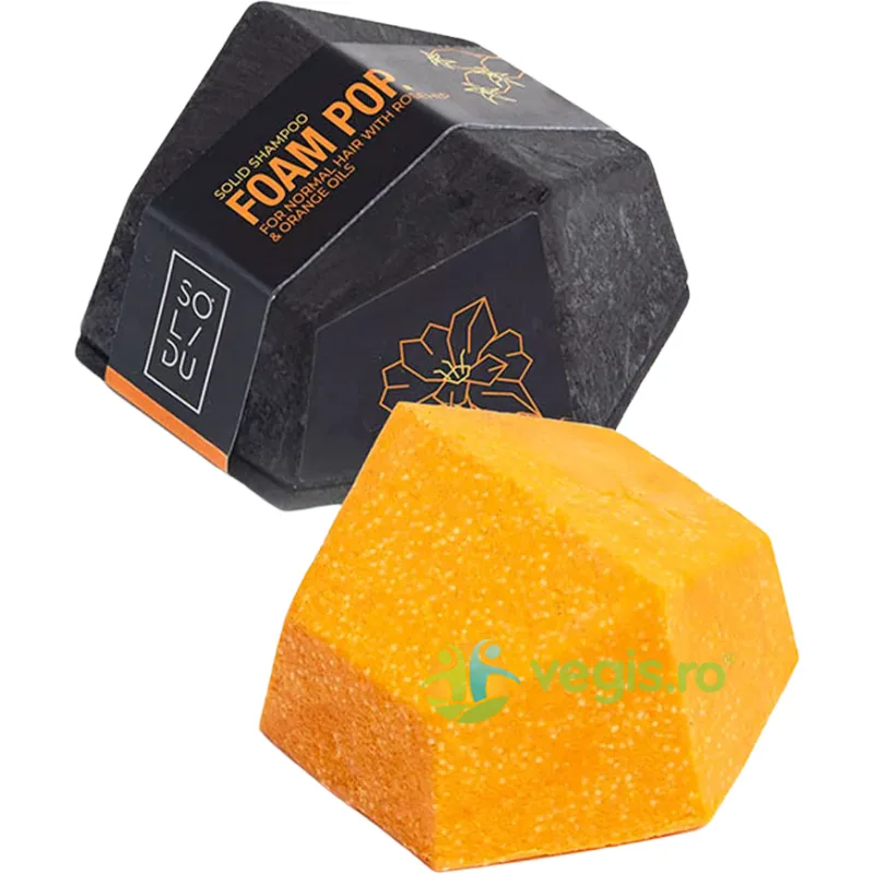 Sampon Solid pentru Par Normal cu Ulei din Seminte de Macese 65g SOLIDU — preț și oferte