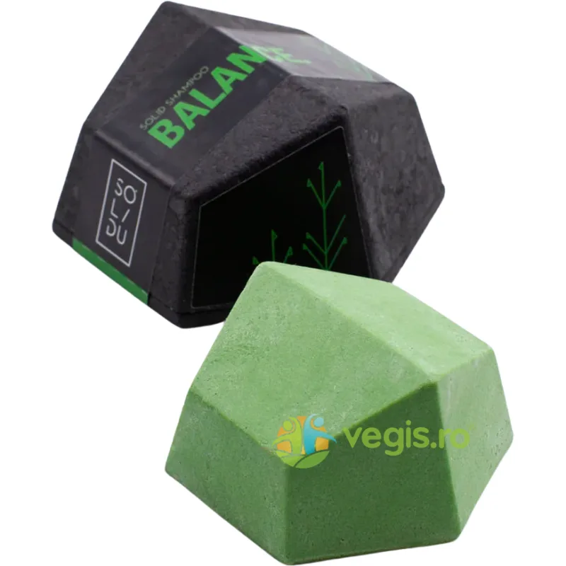 Sampon pentru Par Gras cu Rozmarin si Menta 70g SOLIDU — preț și oferte