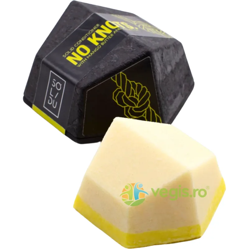 Balsam pentru Descurcarea Parului cu Unt de Mango si Ulei de Jojoba 55g SOLIDU — preț și oferte
