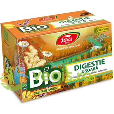 Ceai Digestie Usoara Bio 20dz FARES — preț și oferte
