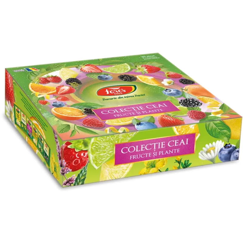 Colectie Ceai Fructe si Plante 180dz FARES — preț și oferte