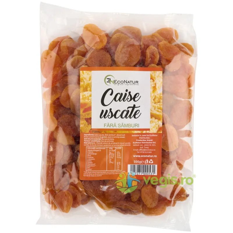 Caise Uscate fara Samburi 500g ECONATUR — preț și oferte