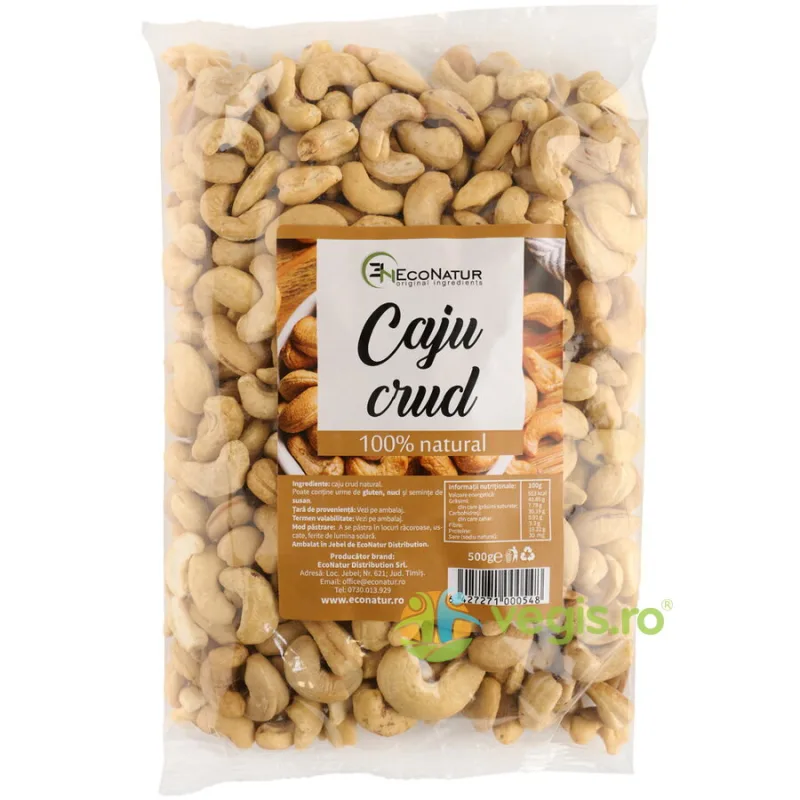 Caju Crud 500g ECONATUR — preț și oferte