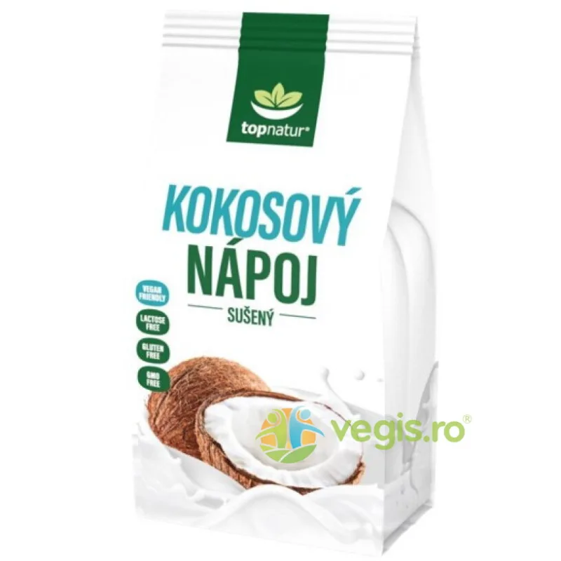 Bautura Pudra Instant de Cocos fara Lactoza  350g TOPNATUR — preț și oferte