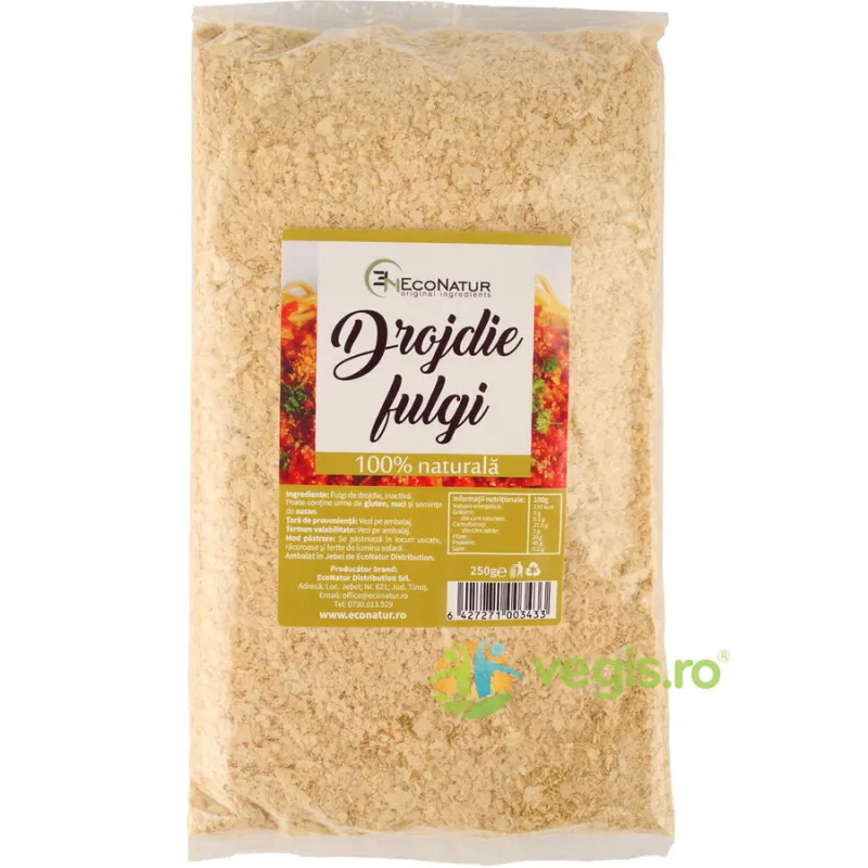 Fulgi de Drojdie Uscata Inactiva 250g ECONATUR — preț și oferte