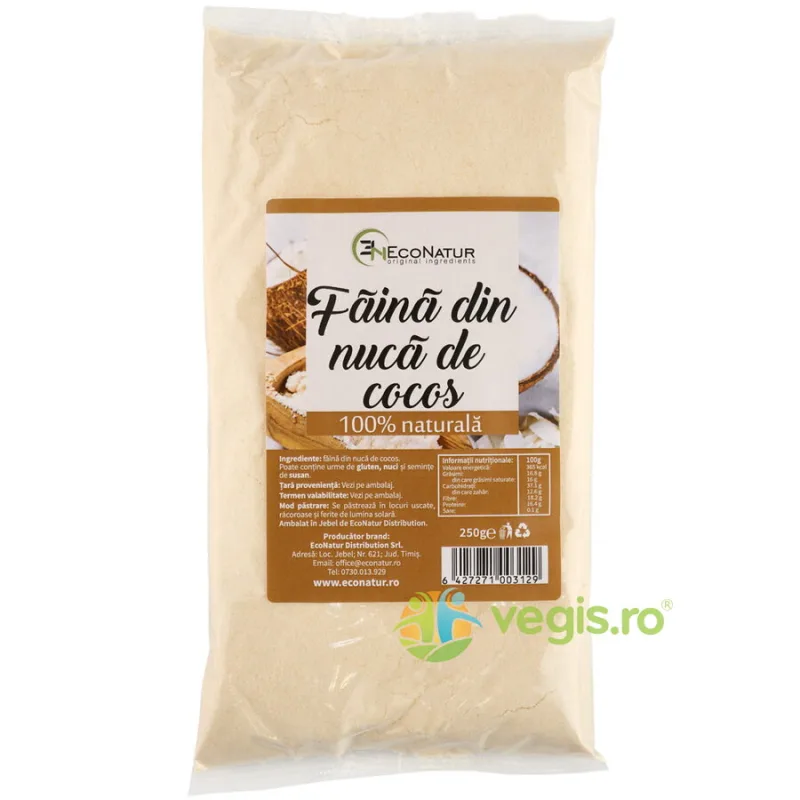 Faina din Nuca de Cocos 250g ECONATUR — preț și oferte