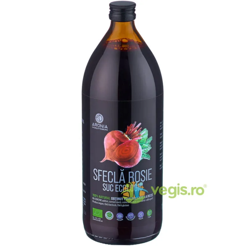 Suc de Sfecla Rosie Ecologic/Bio 1L ARONIA CHARLOTTENBURG — preț și oferte