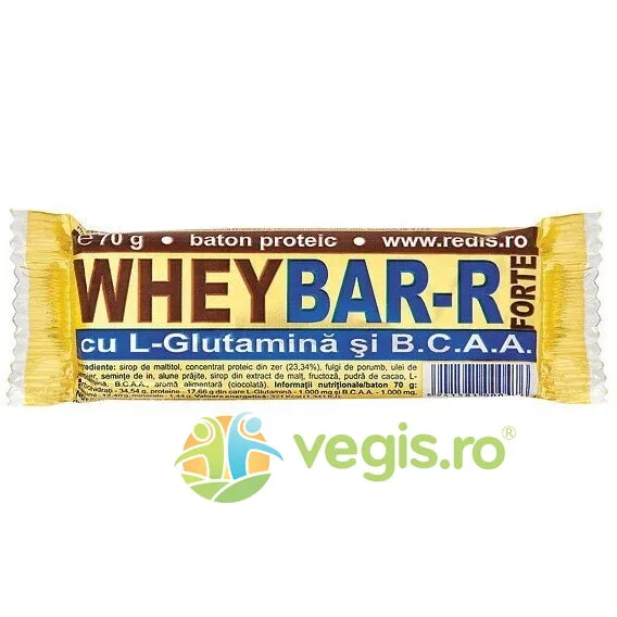 Baton Proteic Whey Bar-R Forte 70g Redis — preț și oferte