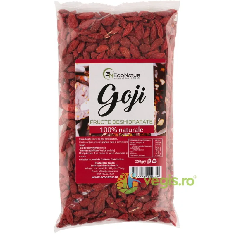 Goji Uscate 250g ECONATUR — preț și oferte