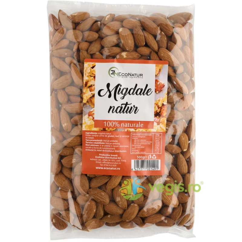Migdale Natur 500g ECONATUR — preț și oferte