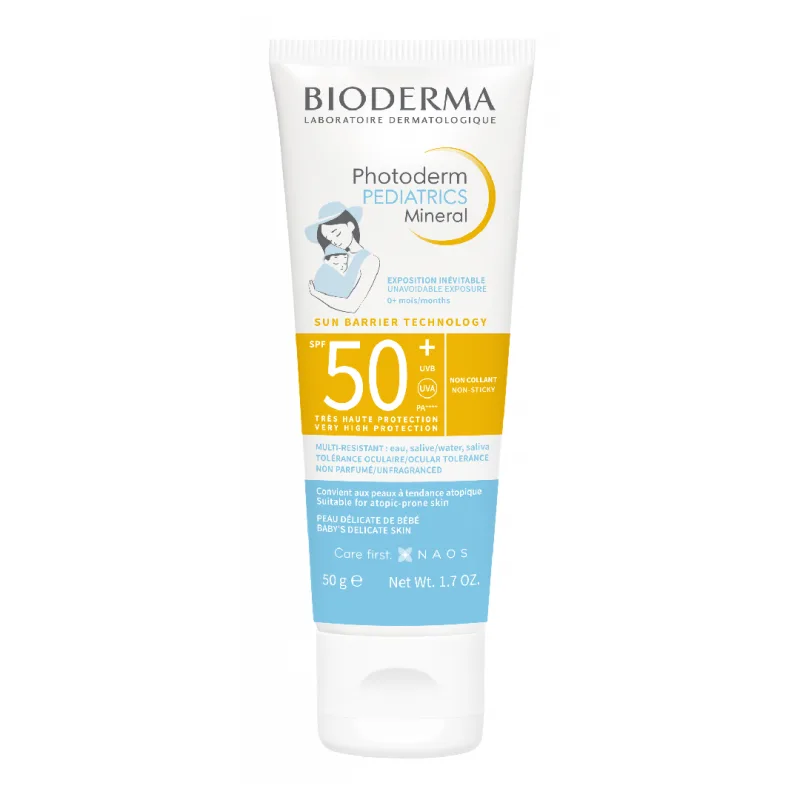 Crema protectie solara Photoderm Pediatrics, SPF50+, 50g, Bioderma — preț și oferte