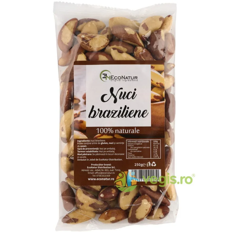 Nuci Braziliene 250g ECONATUR — preț și oferte