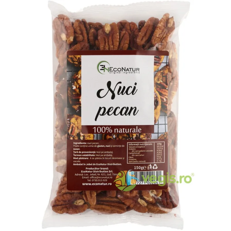Nuci Pecan 150g ECONATUR — preț și oferte