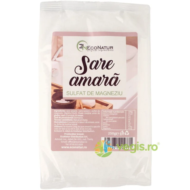 Sare Amara 250g ECONATUR — preț și oferte