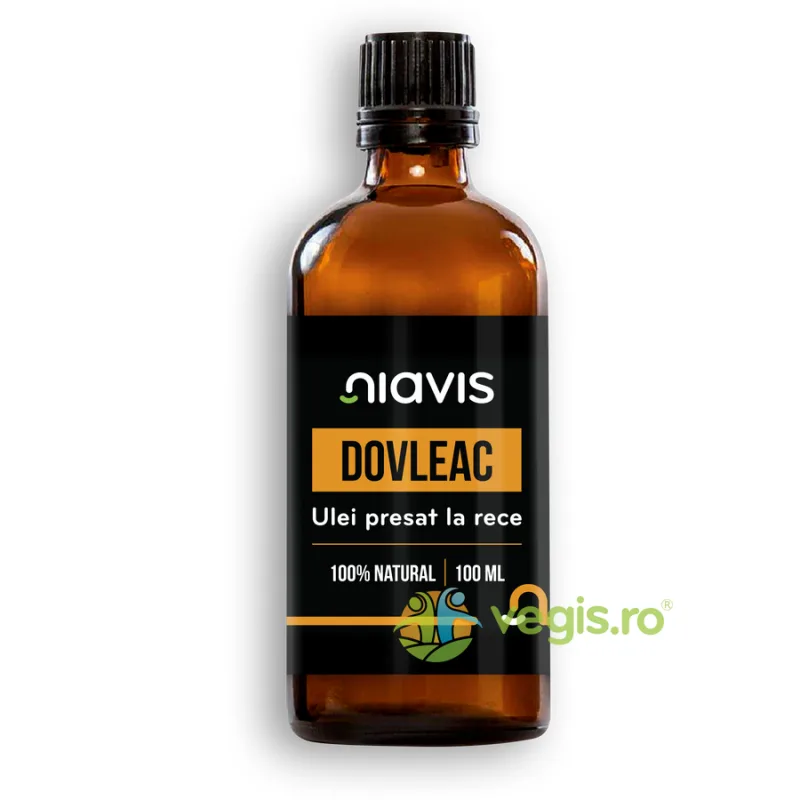 Ulei de Dovleac Organic Presat la Rece 100ml NIAVIS — preț și oferte