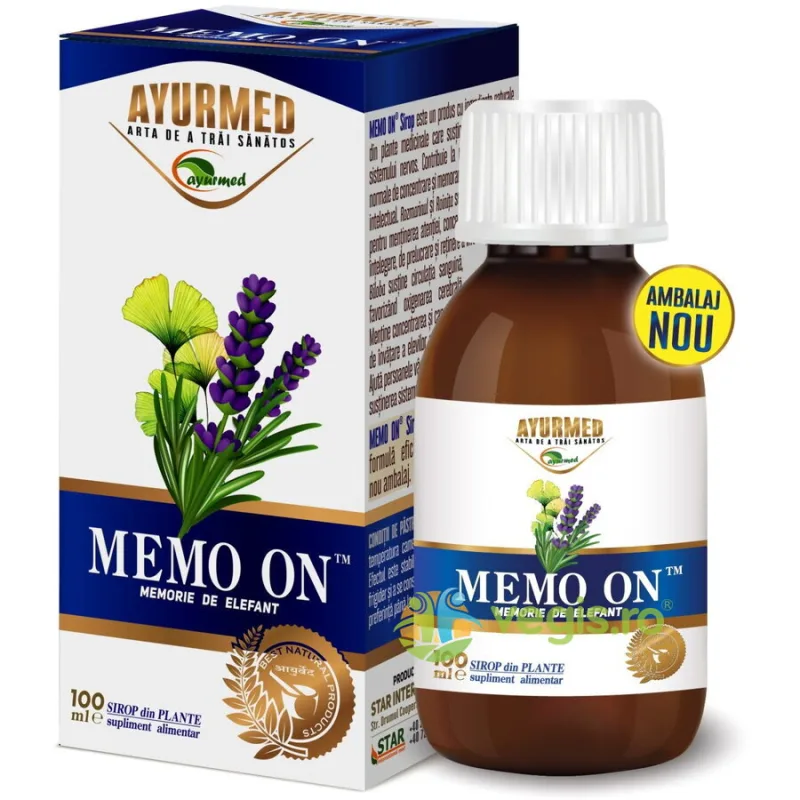Sirop Memo On 100ml AYURMED — preț și oferte