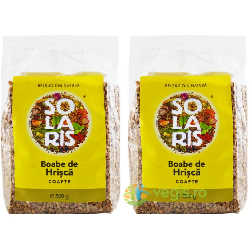 Pachet Boabe de Hrisca Coapte 500g + 500g SOLARIS — preț și oferte