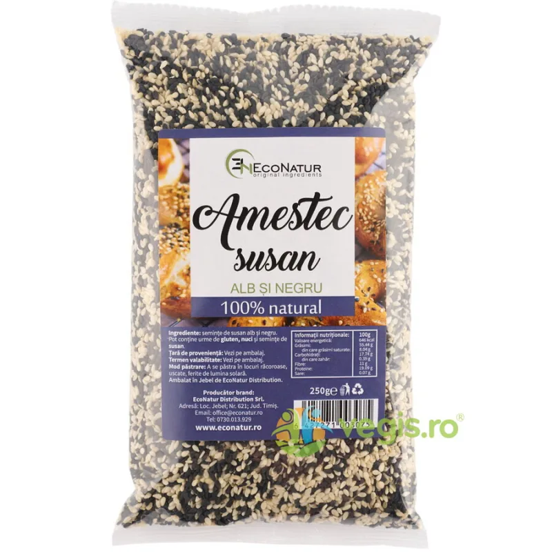 Seminte de Susan Alb-Negru 250g ECONATUR — preț și oferte