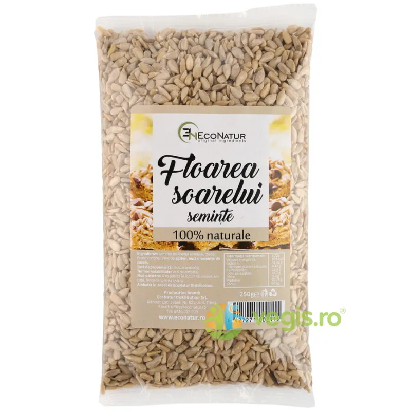 Seminte de Floarea Soarelui 250g ECONATUR — preț și oferte