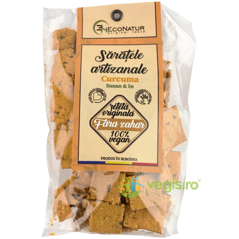 Saratele Artizanale cu Curcuma 150g ECONATUR — preț și oferte
