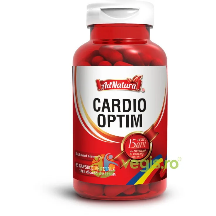 Cardio Optim 60cps ADNATURA — preț și oferte