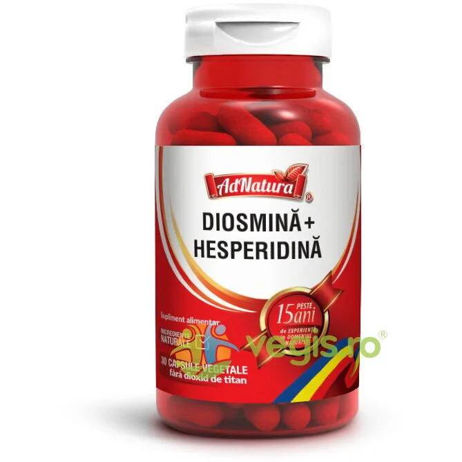 Diosmina si Hesperidina 30cps ADNATURA — preț și oferte