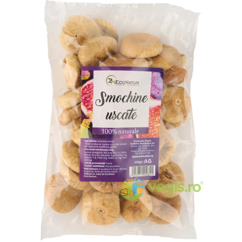 Smochine Lerida Uscate 500g ECONATUR — preț și oferte
