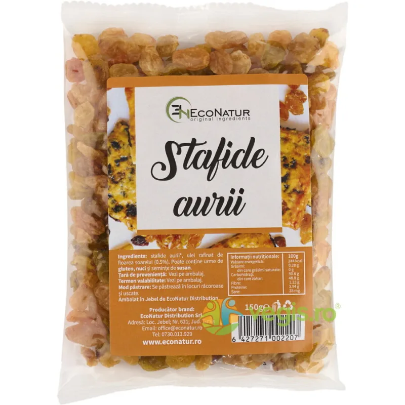 Stafide Aurii 150g ECONATUR — preț și oferte