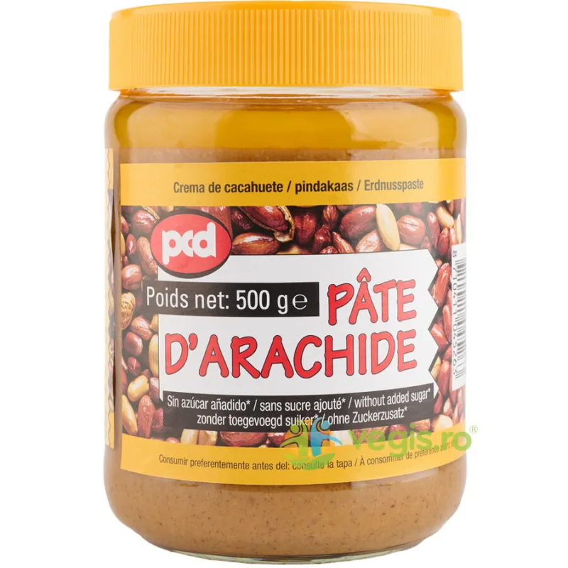 Pasta de Arahide fara Zahar 500g ECONATUR — preț și oferte