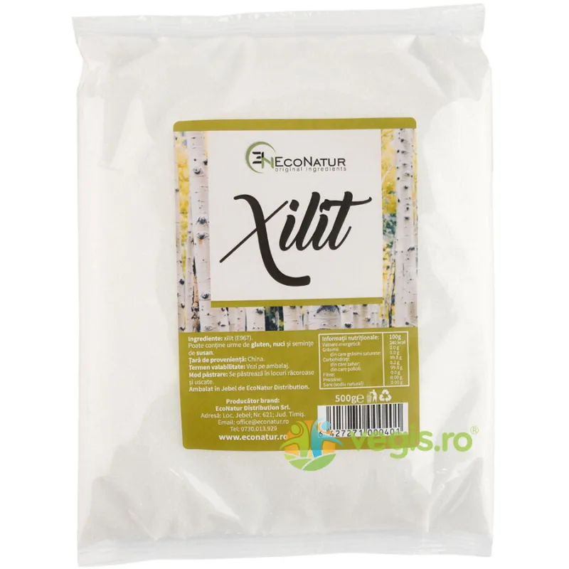 Xilitol 500g ECONATUR — preț și oferte