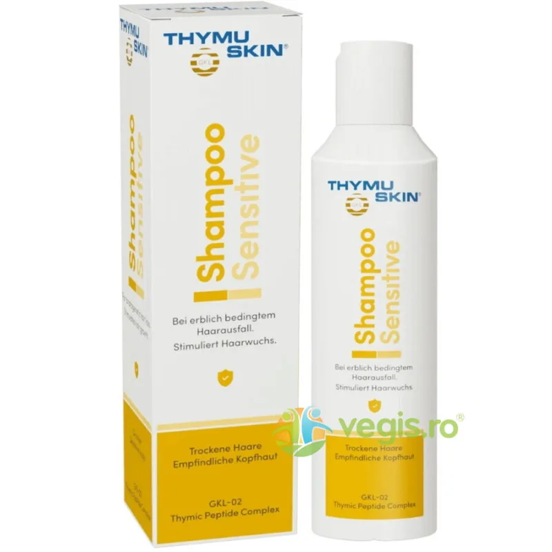 Sampon-Tratament in Alopecia Difuza si Areata Sensitive 200ml THYMUSKIN — preț și oferte