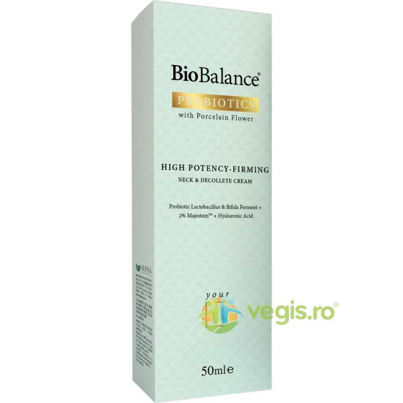 Crema pentru Fermitatea Gatului si Decolteului Probiotics 50ml — preț și oferte