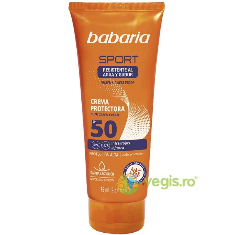 Crema Protectie pentru Fata si Corp Rezistenta la Apa Sport 75ml — preț și oferte