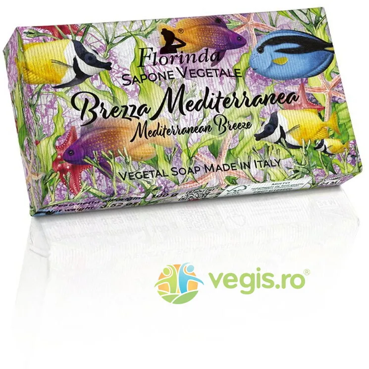 Sapun Vegetal pentru Maini si Corp Mediteranean Breeze Profumi di Mare Florinda 100g LA DISPENSA — preț și oferte