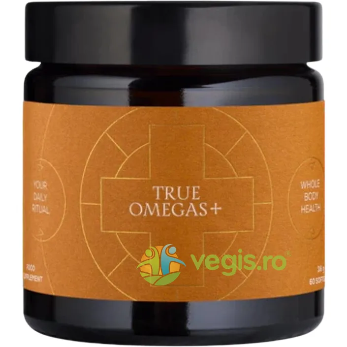 True Omega+ (Omega-3, Omega-7) 60cps moi Ancient and Brave — preț și oferte