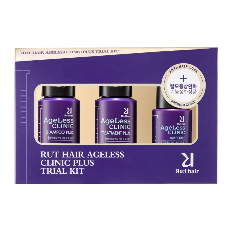 Kit Travel Size tratament impotriva incaruntirii si caderii parului, Ageless Clinic, Rut Hair — preț și oferte