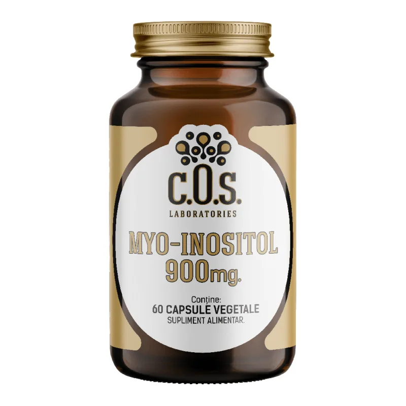 Myo-Inositol 900 mg, 60 capsule vegetale, COS Laboratories — preț și oferte