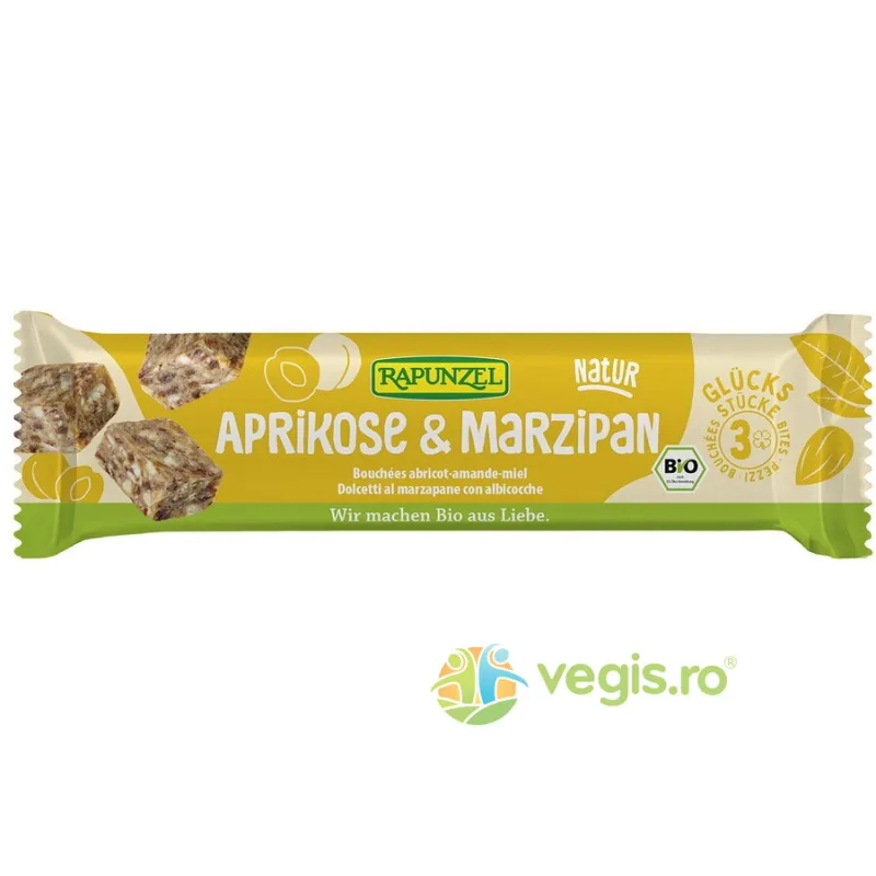 Baton cu Martipan si Caise Ecologic/Bio 50g Rapunzel — preț și oferte
