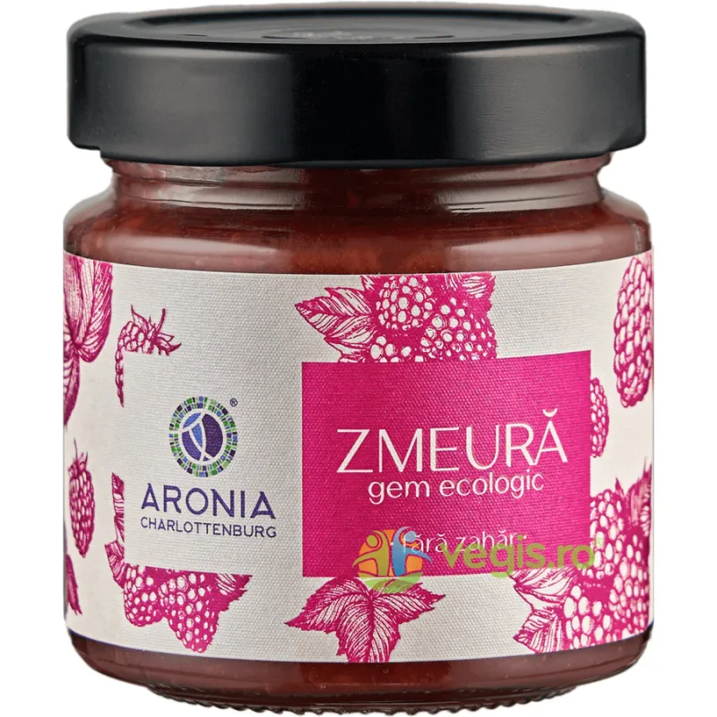 Gem de Zmeura fara Zahar Ecologic/Bio 200g ARONIA CHARLOTTENBURG — preț și oferte