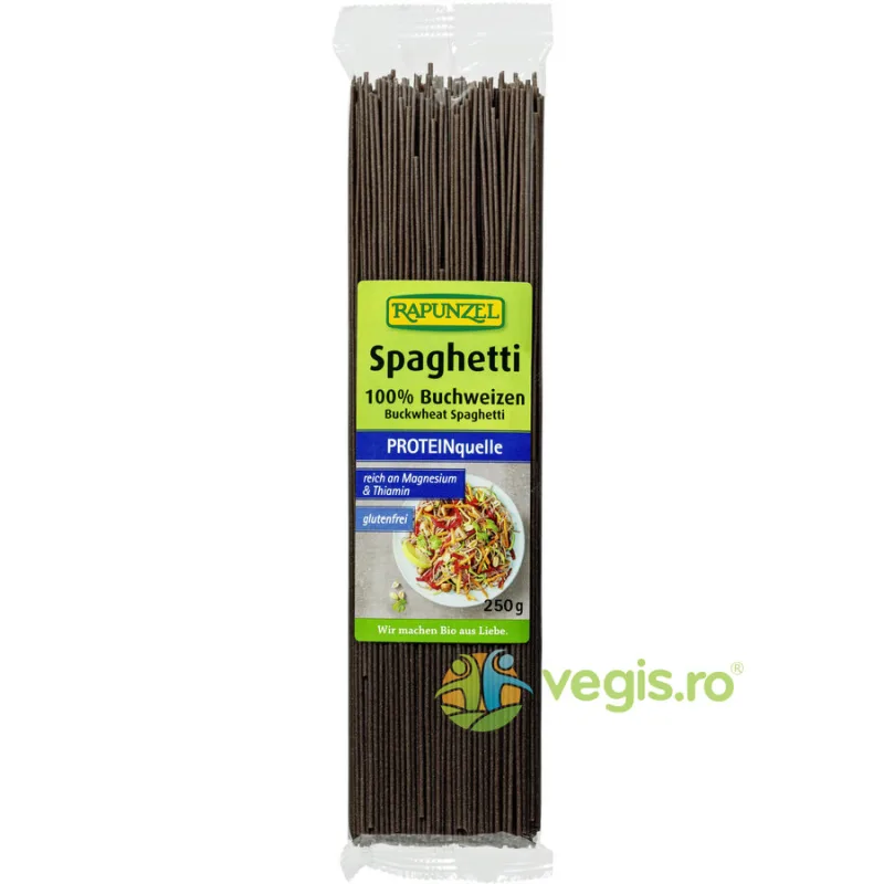 Spaghete din Hrisca Integrala Fara Gluten Ecologice/Bio 250g Rapunzel — preț și oferte