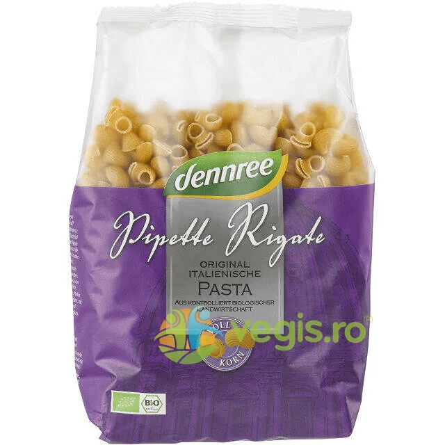 Melci (Paste) din Grau Integral Ecologici/Bio 500g Dennree — preț și oferte